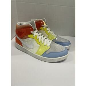 Nike Air Jordan 1 Mid To My First Coach DJ6908 100 Size 11.5 Women Size 10 Men